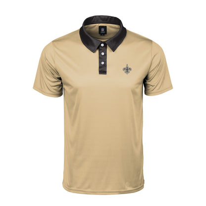 FOCO Men's NCAA College Team Logo Camo Color Polyester Polo Short Sleeve Shirt