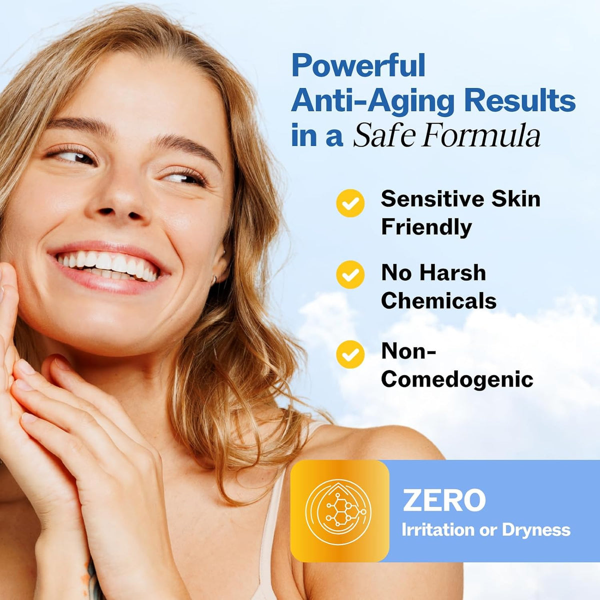 LilyAna Naturals Anti Aging Retinol Face & Neck Cream for Women