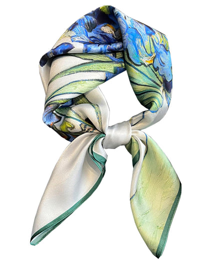 Satin Bandana Headscarf for Women Silky Hair Scarves for Fashion Lightweight