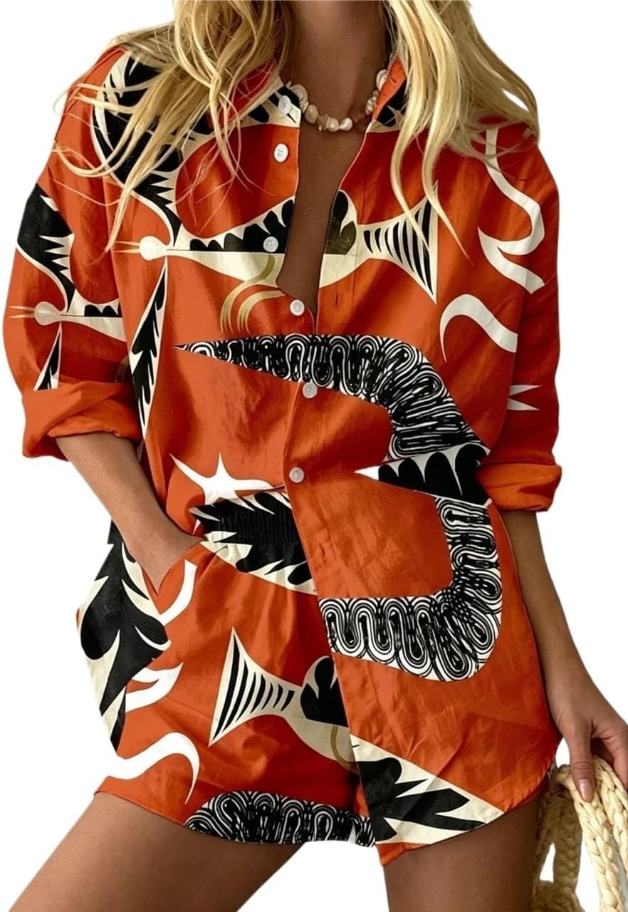 Women's Graffiti Graphic 2 Piece Outfits