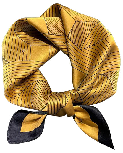 Saiusloa Neck Scarf For Womens Silky Head Scarves Hair Bandanas Square Scarf Fashion Accessories lightweight