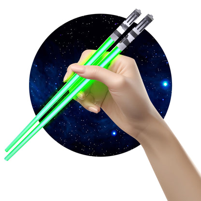 ChopSabers Lightsaber Led Light Up Chopsticks (1 Pair, Blue)