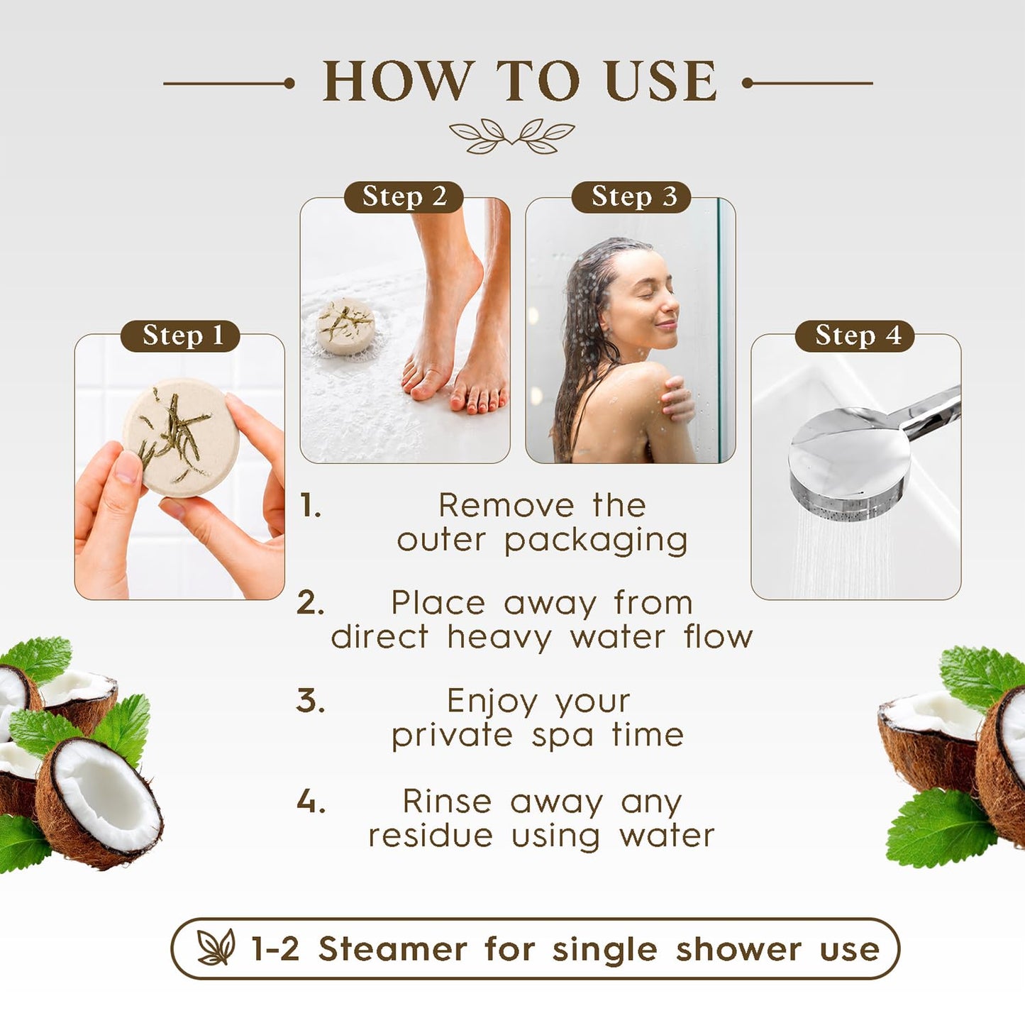 SWCANDY Shower Steamers Aromatherapy