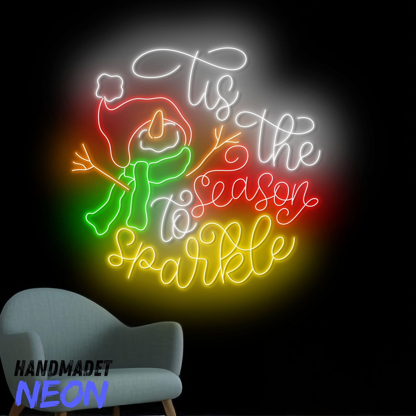 Custom Merry Christmas Tree Neon Sign Led Sign LED Lights (Merry Christmas)