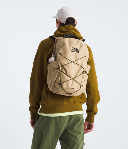 The North Face Jester Everyday Laptop Backpack - Commuter Daypack, Water Repellent, Laptop Sleeve, Lunar Blue/Fizz Lime, One Size