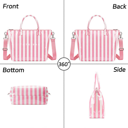 GISMTR Large PVC Tote Bag