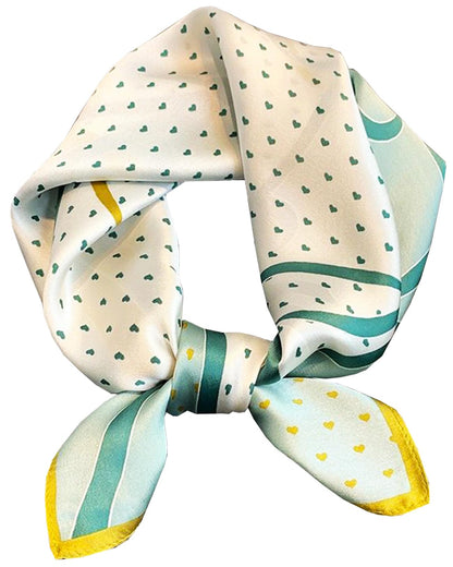 Satin Bandana Headscarf for Women Silky Hair Scarves for Fashion Lightweight