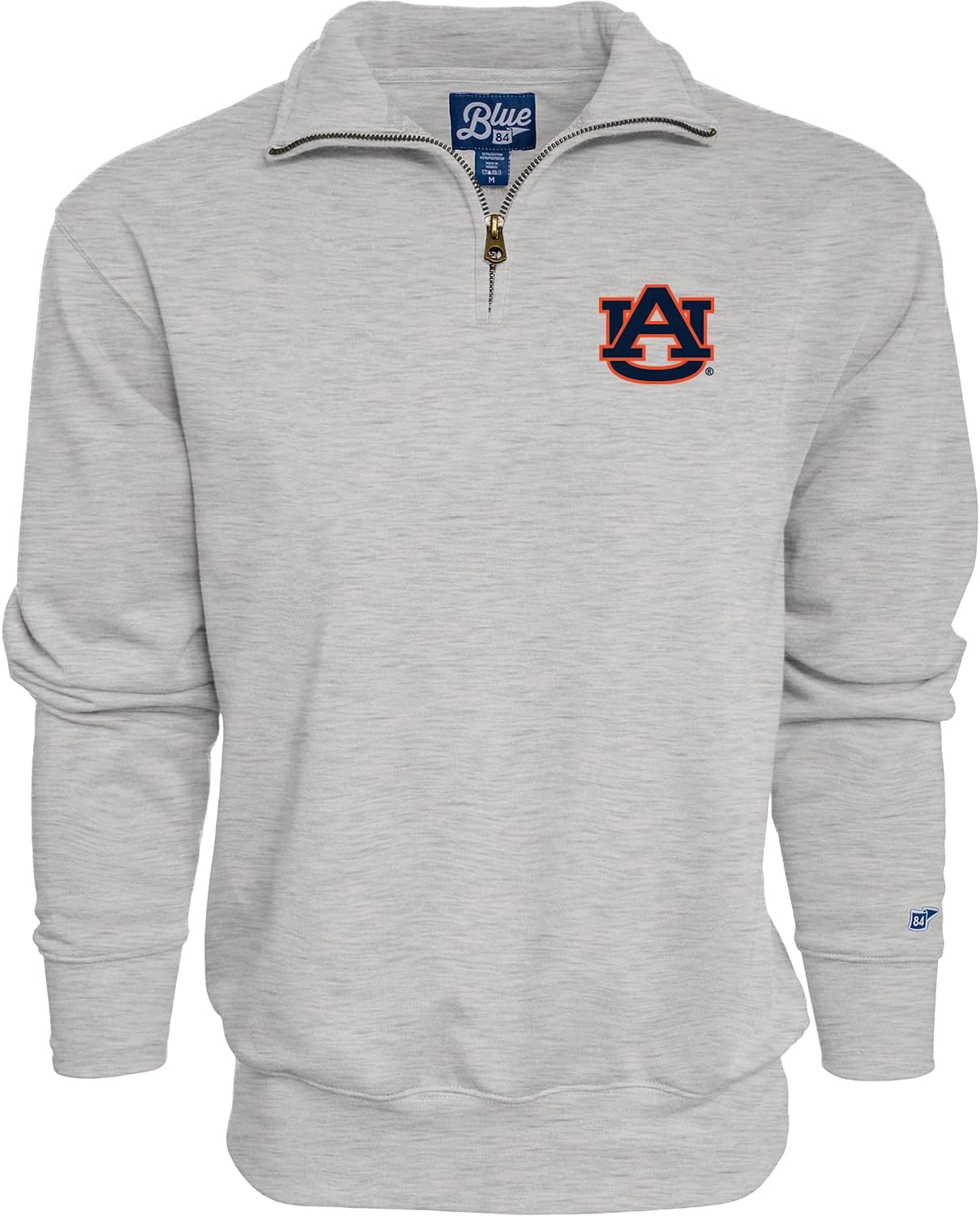 Blue 84 NCAA mens Quarter Zip Sweatshirt Icon