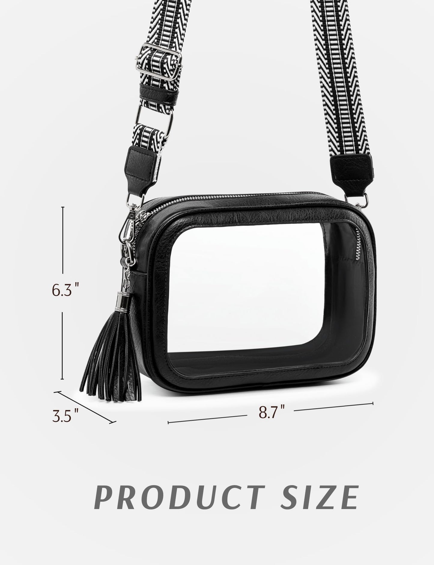 Unilily Clear Bag for Stadium Events