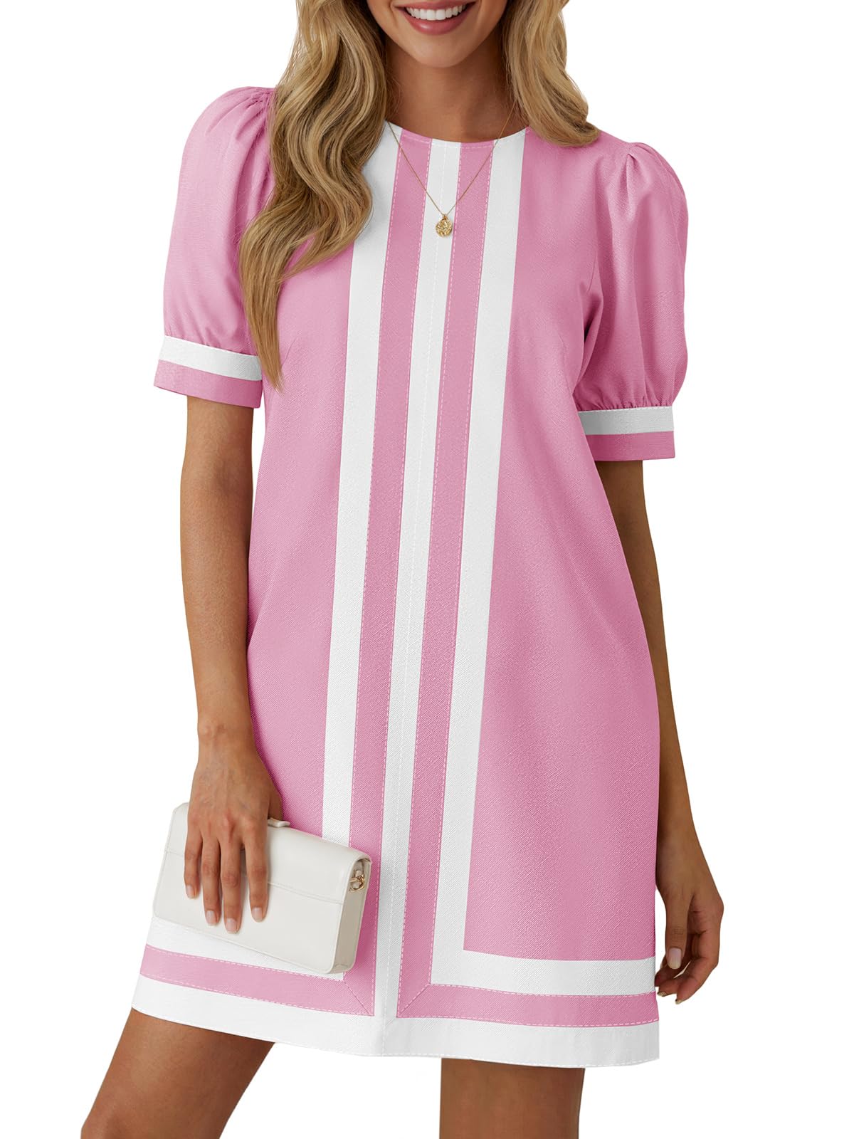 Wenrine Womens Summer Mini Dress