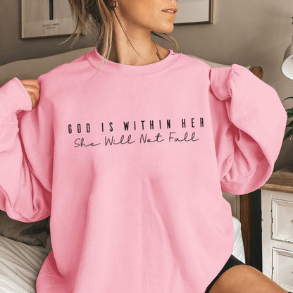 Sulayesh Christian God Is Within Her Sweatshirts