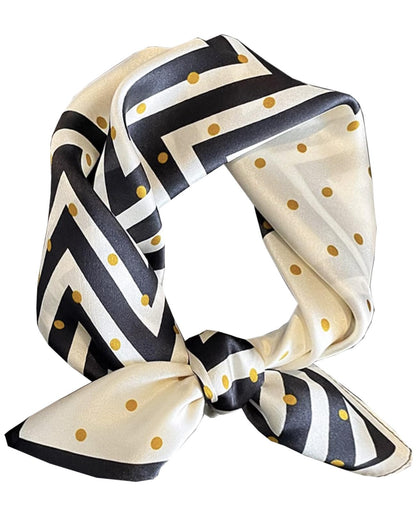 Saiusloa Neck Scarf For Womens Silky Head Scarves Hair Bandanas Square Scarf Fashion Accessories lightweight