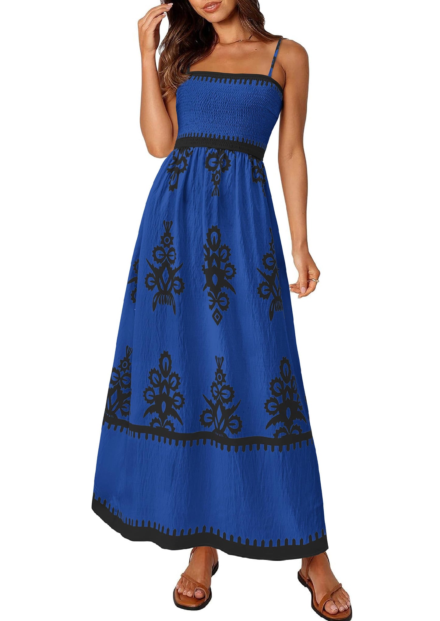 PRETTYGARDEN Women's Summer Boho Maxi Dress