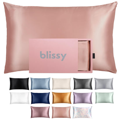 Blissy Silk Pillowcase - 100% Pure Mulberry Silk