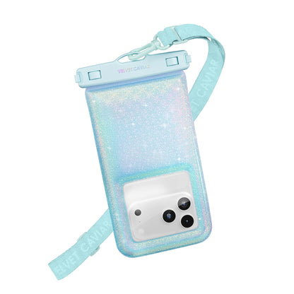 VELVET CAVIAR Waterproof Phone Pouch with Lanyard