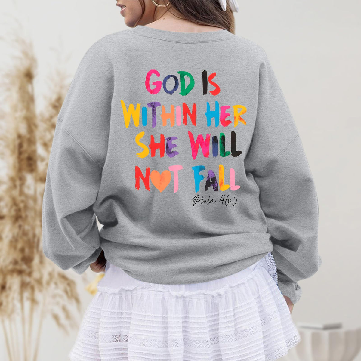 Sulayesh Christian God Is Within Her Sweatshirts