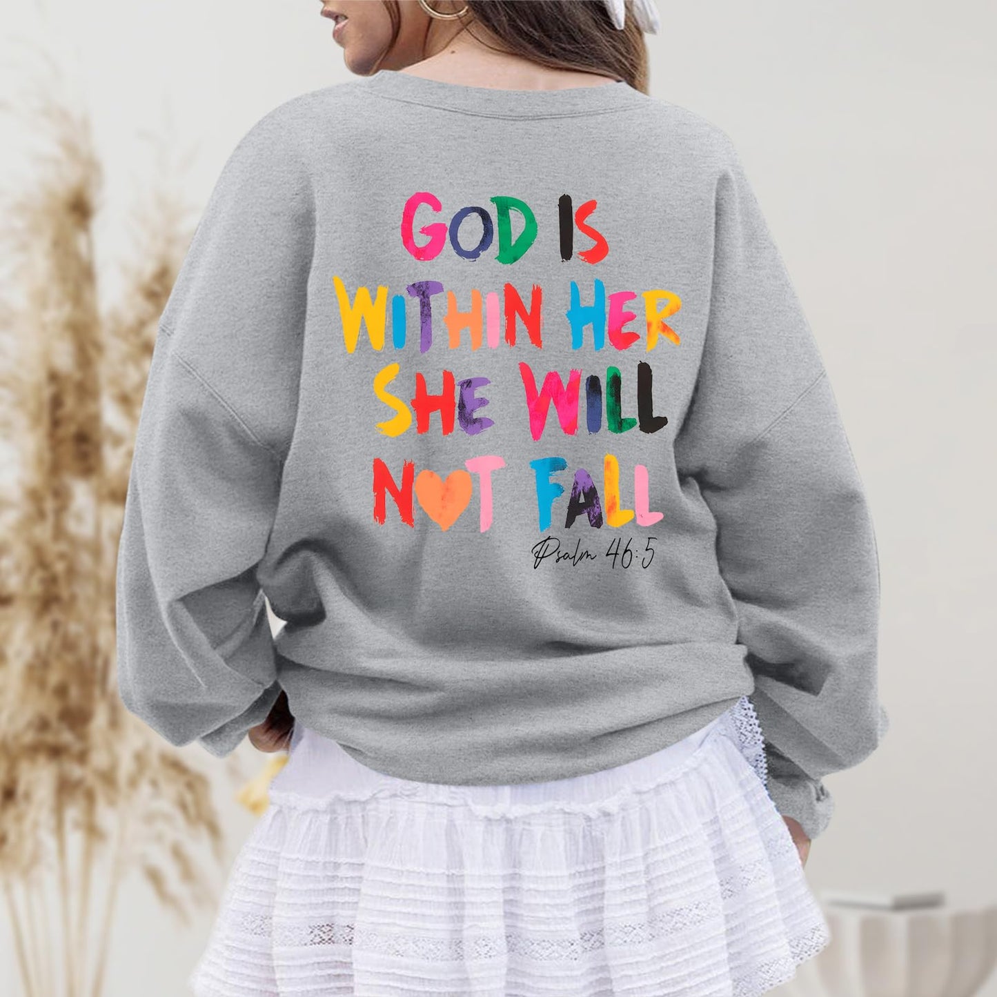 Sulayesh Christian God Is Within Her Sweatshirts