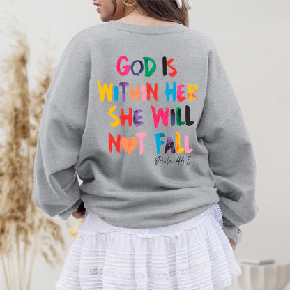 Sulayesh Christian God Is Within Her Sweatshirts