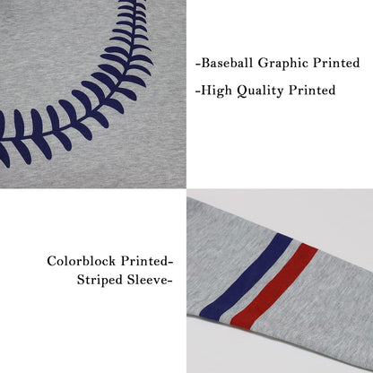 Womens Baseball Hoodie Casual Long Sleeve Baseball Mom Sweatshirt
