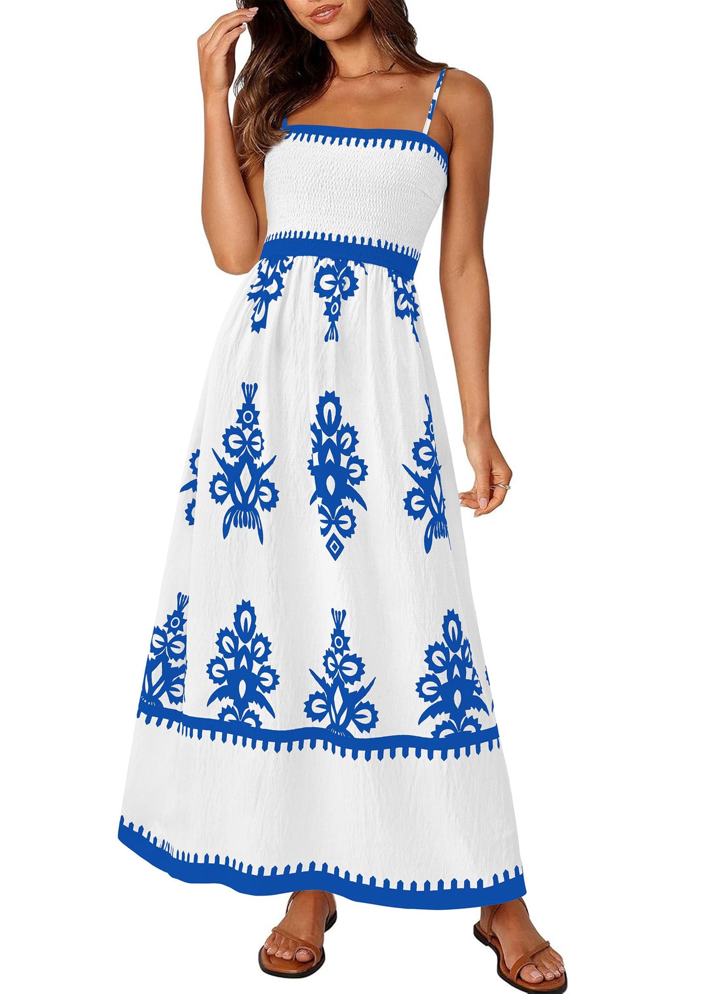 PRETTYGARDEN Women's Summer Boho Maxi Dress