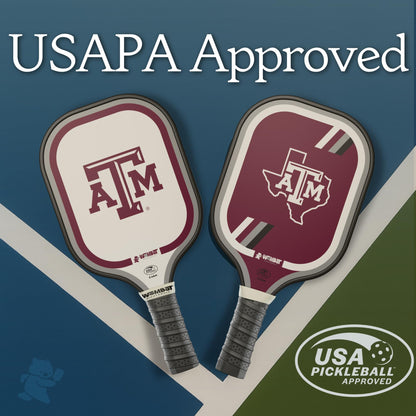 Officially Licensed College Pickleball Racquet