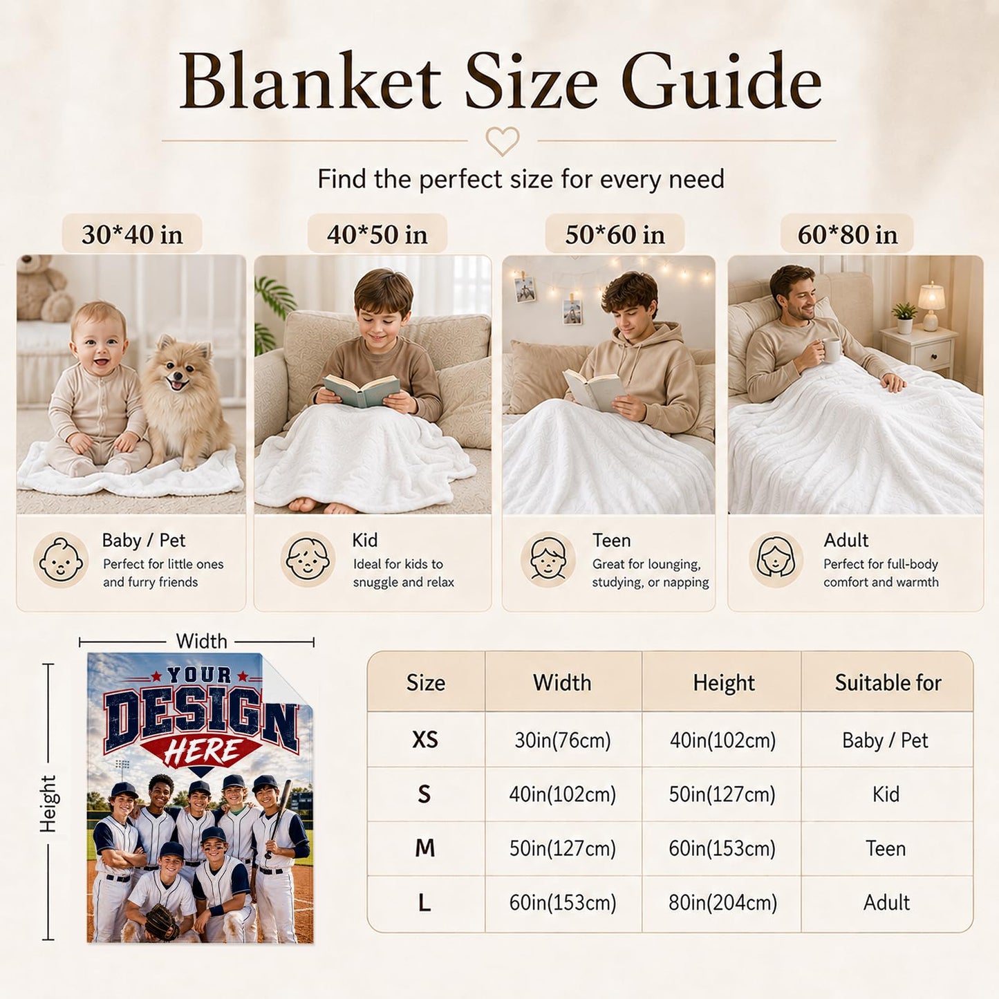 Kids Blanket Custom Baseball Blankets, Splashed Ink Throw Bed Travel