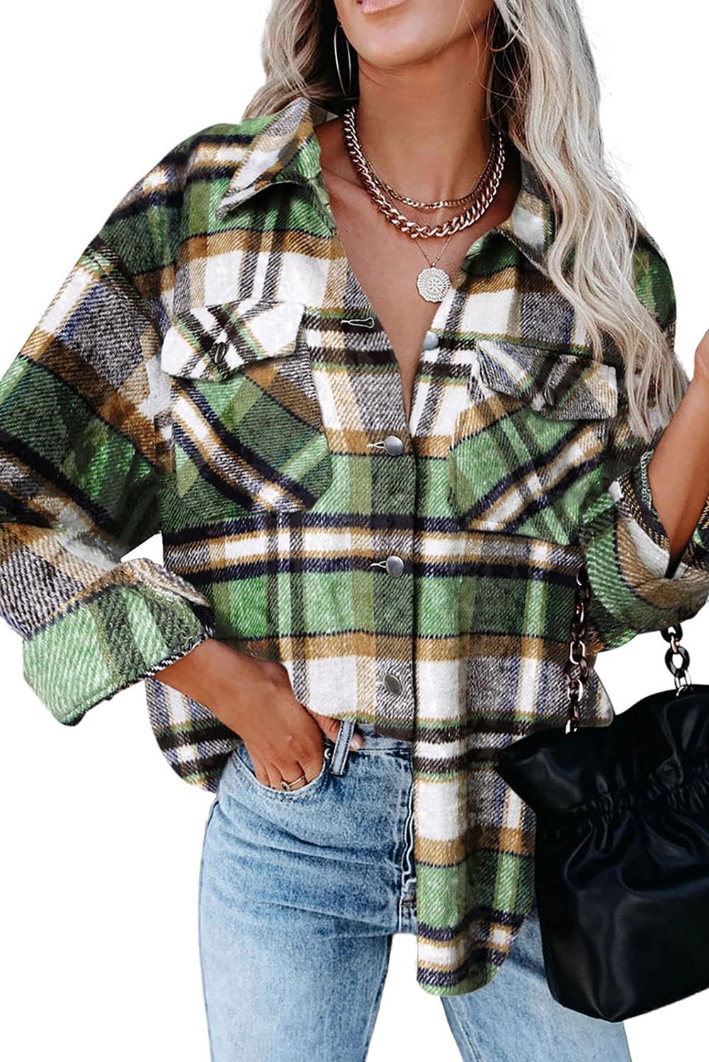 Magritta Womens Shirts Collared Long Sleeve