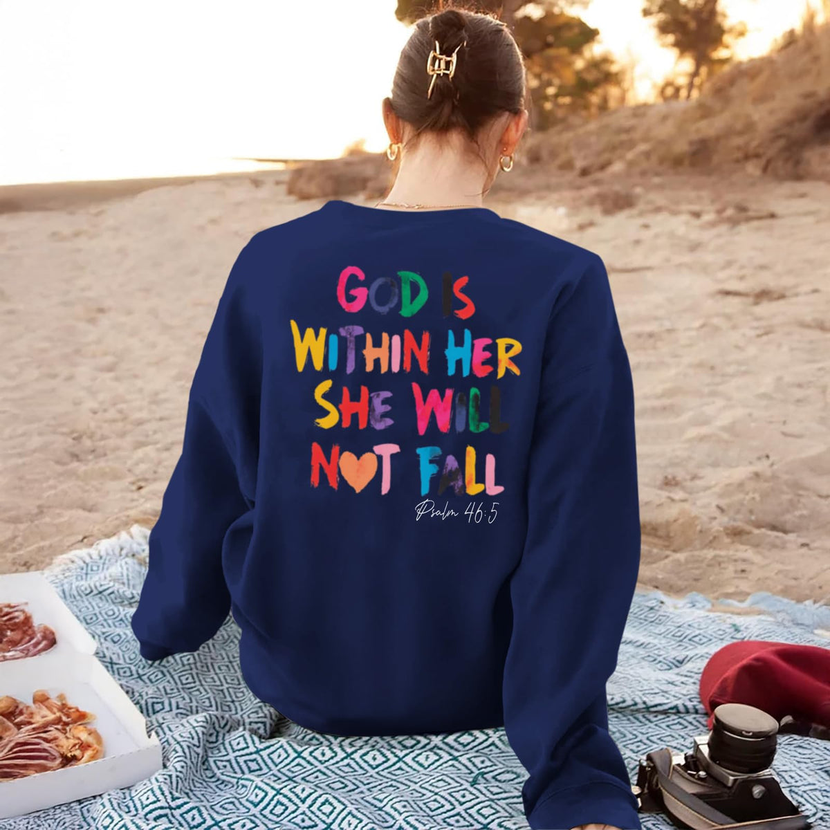 Sulayesh Christian God Is Within Her Sweatshirts