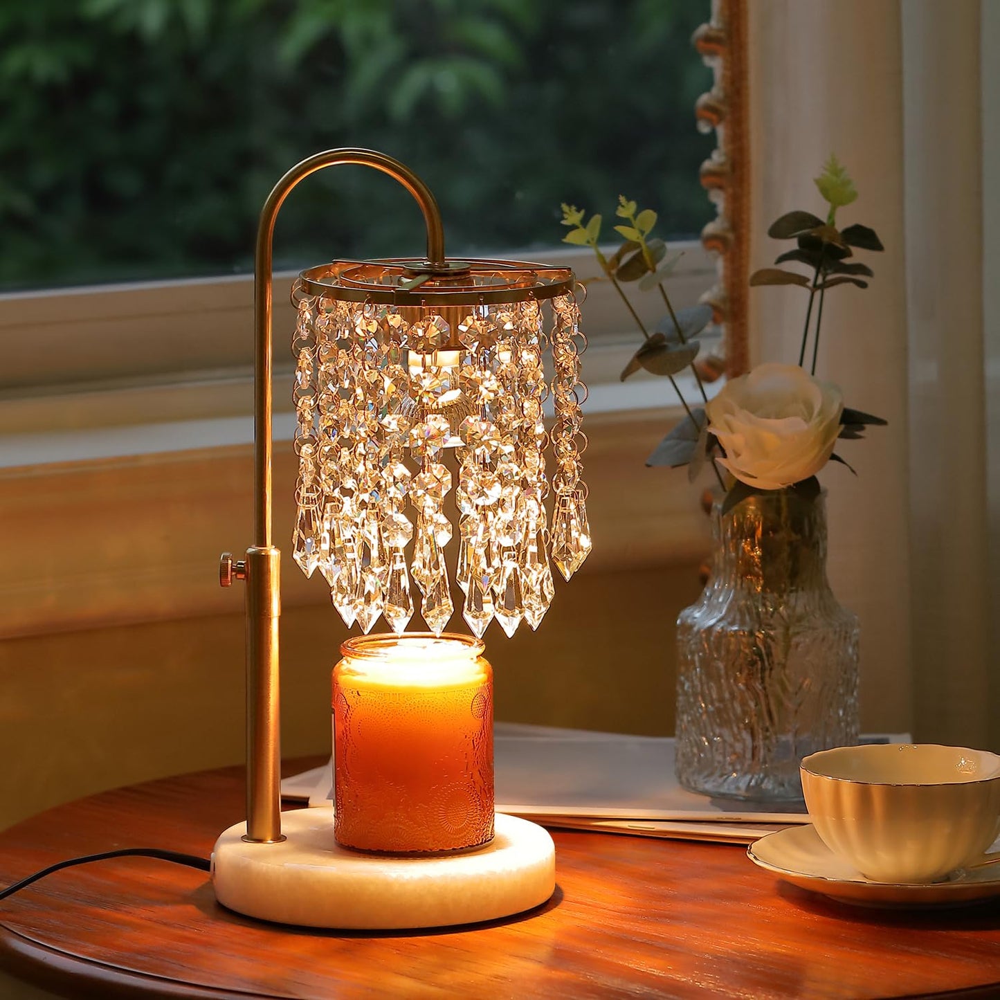 Candle Warmer Lamp with Timer & Dimmer