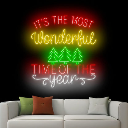 Custom Merry Christmas Tree Neon Sign Led Sign LED Lights (Merry Christmas)