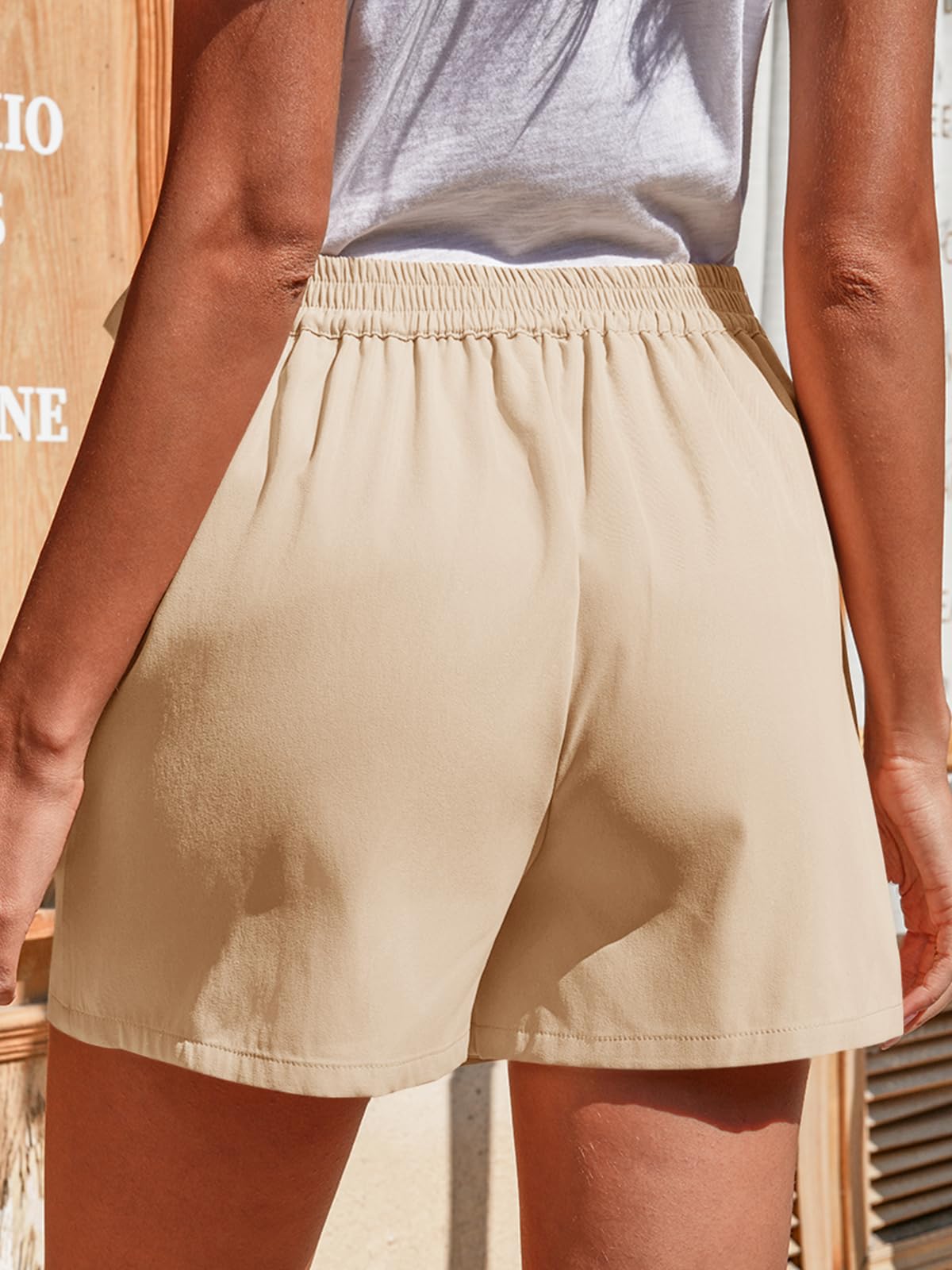 Tankaneo Womens Wrap Mini Skirt Skort