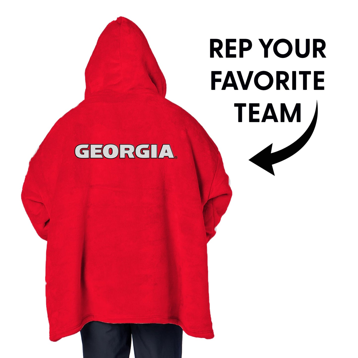 Northwest NCAA unisex-adult Hoodler Oversized Sherpa Pullover