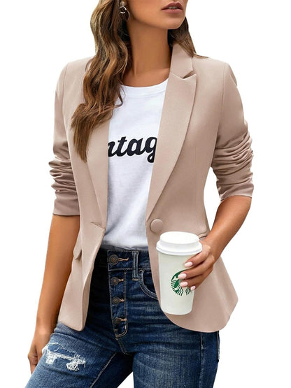 huatandis Women's Business Casual Blazer