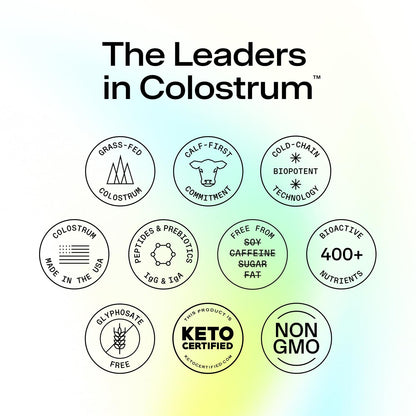 ARMRA Colostrum™ Powder | Blood Orange | Gut Health & Bloating | Skin & Hair | Immunity | Keto, Gluten & Fat-Free | 30 Servings