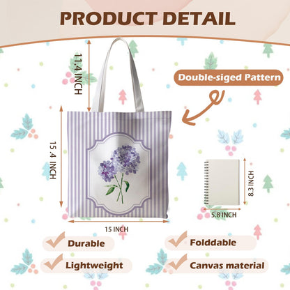 Striped series canvas bags