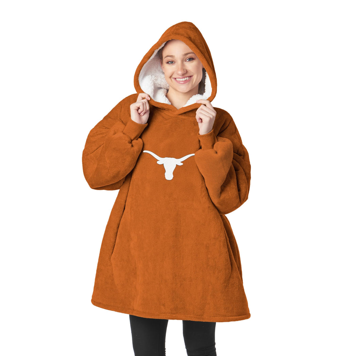 Northwest NCAA unisex-adult Hoodler Oversized Sherpa Pullover