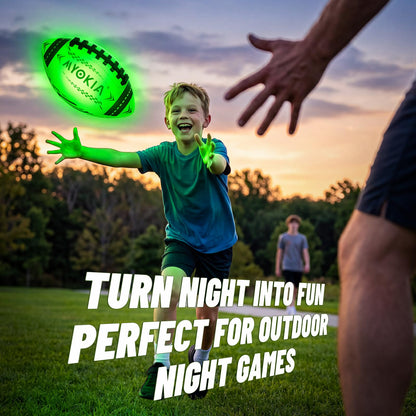 Rechargeable Light Up Soccer Ball Size 5 Tri-Color Glow in Dark
