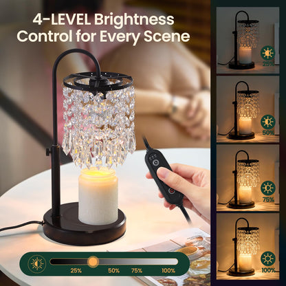 Candle Warmer Lamp with Timer & Dimmer