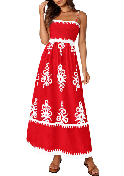 PRETTYGARDEN Women's Summer Boho Maxi Dress