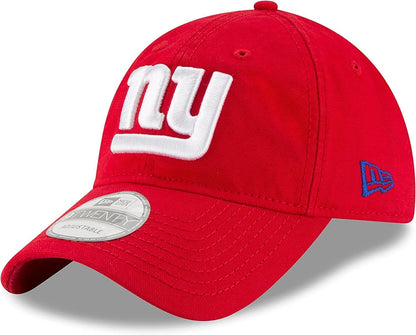 New Era NFL Core Classic 9TWENTY Team Color Adjustable Hat Cap