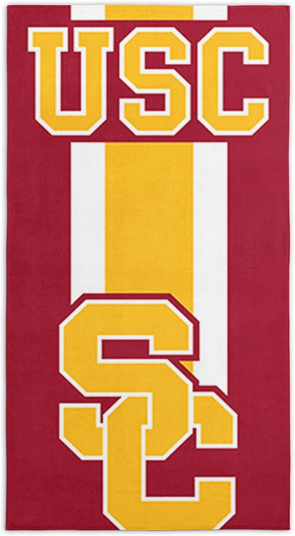Northwest NCAA Alabama Crimson Tide Unisex-Adult Beach Towel, 30" x 60", Stripes