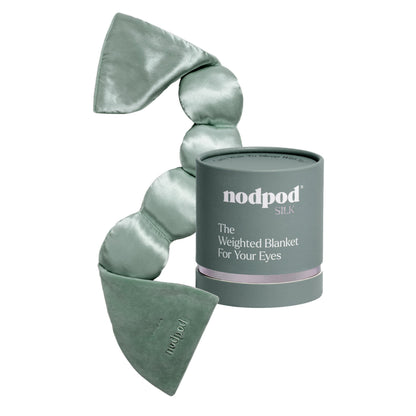Nodpod Gentle Pressure Sleep Mask | Patented Light Blocking Design for Sleeping, Traveling & Relaxation - Sage