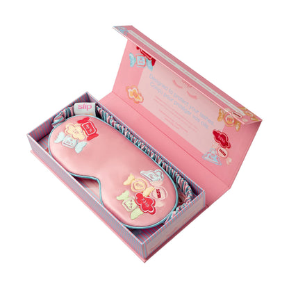 slip Pure Silk Contour Sleep Mask: Protect Your Delicate Lashes with Our Innovative, Lash-Friendly Design. Experience Uninterrupted Beauty Sleep with Slipsilk™ Comfort, 1 Contour Mask, Scarlet