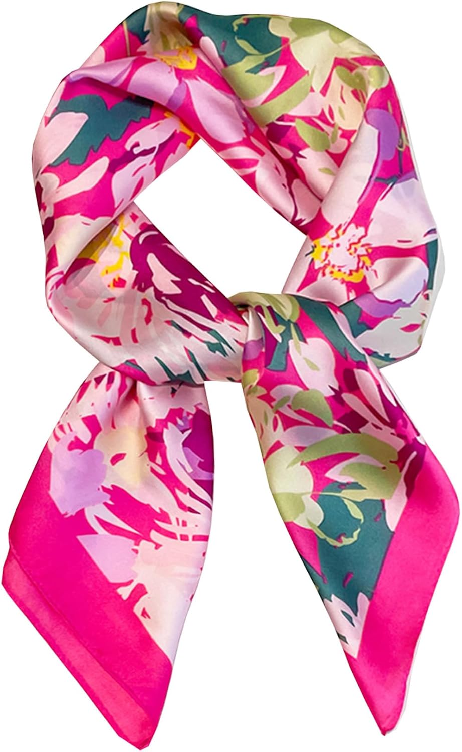 Satin Bandana Headscarf for Women Silky Hair Scarves for Fashion Lightweight