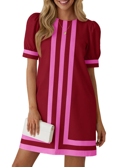 Wenrine Womens Summer Mini Dress