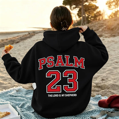 Christian Hoodies for Women Psalm 23 Sweatshirt