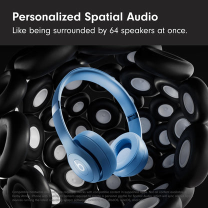 Beats Solo 4 - Wireless On-Ear Bluetooth Headphones, Up to 50-Hour Battery Life, Ultra-Lightweight Comfort, Powerful and Balanced Sound, Apple & Android Compatible - Amazon Exclusive Metallic Pink