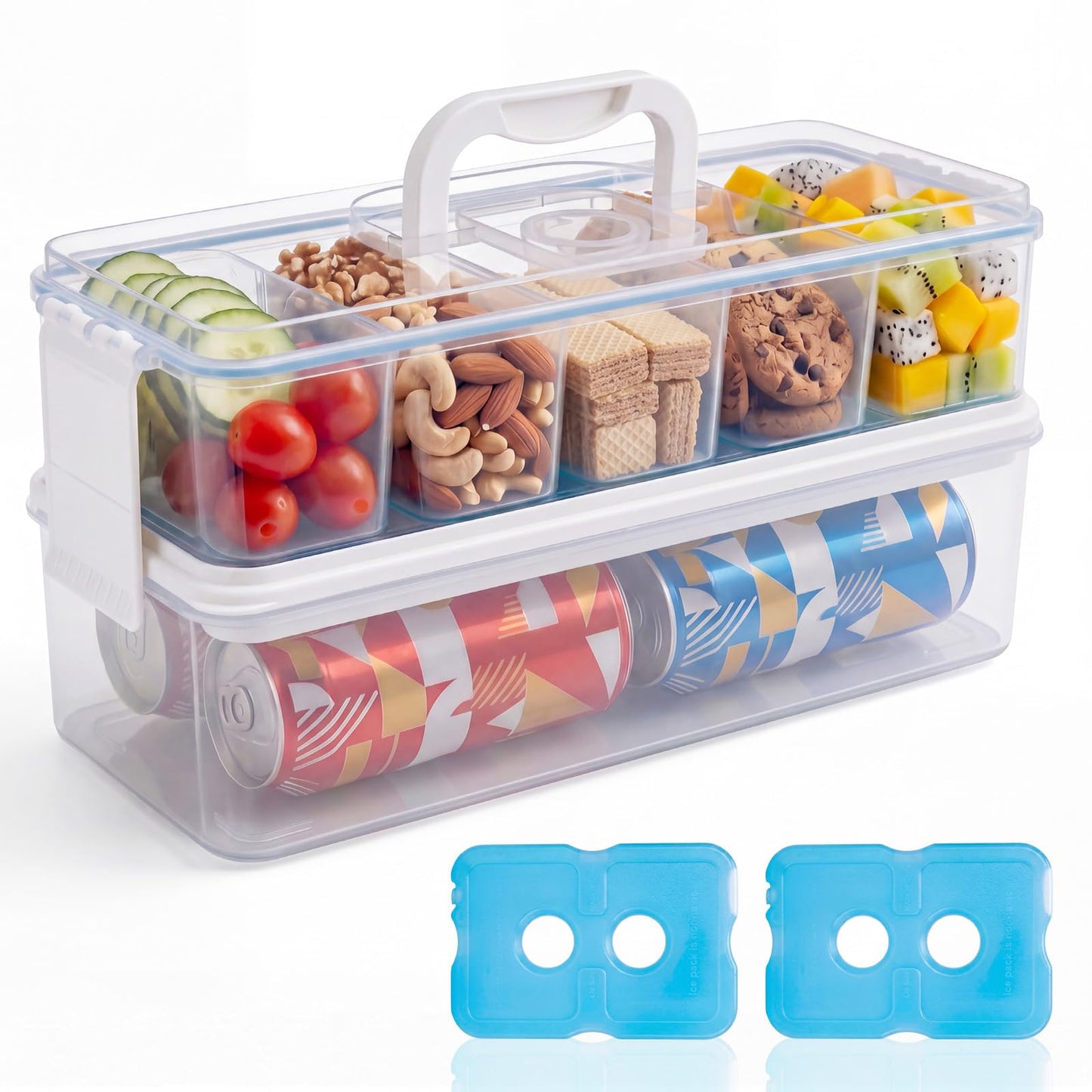 Homelove Snackle Box Container with Ice-Pack