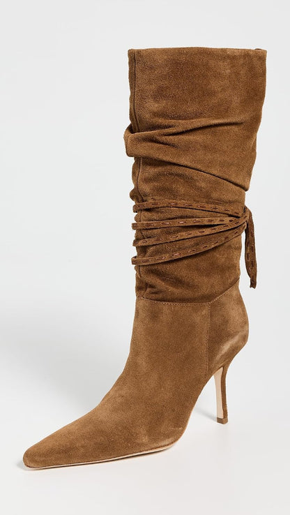 Cinq à Sept Women's Samina Wrap Around Heel Boots