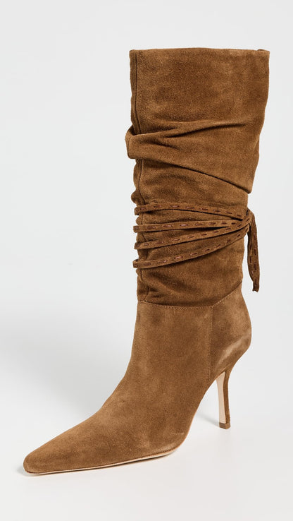 Cinq à Sept Women's Samina Wrap Around Heel Boots